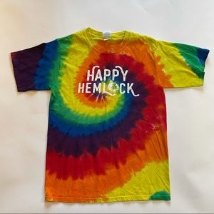Rainbow Tie-Day Happy Hemlock T-Shirt